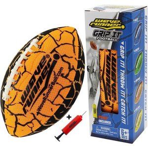 Grip It Waterproof Football- Size 9.25 Inches with Sure-Grip Technology
